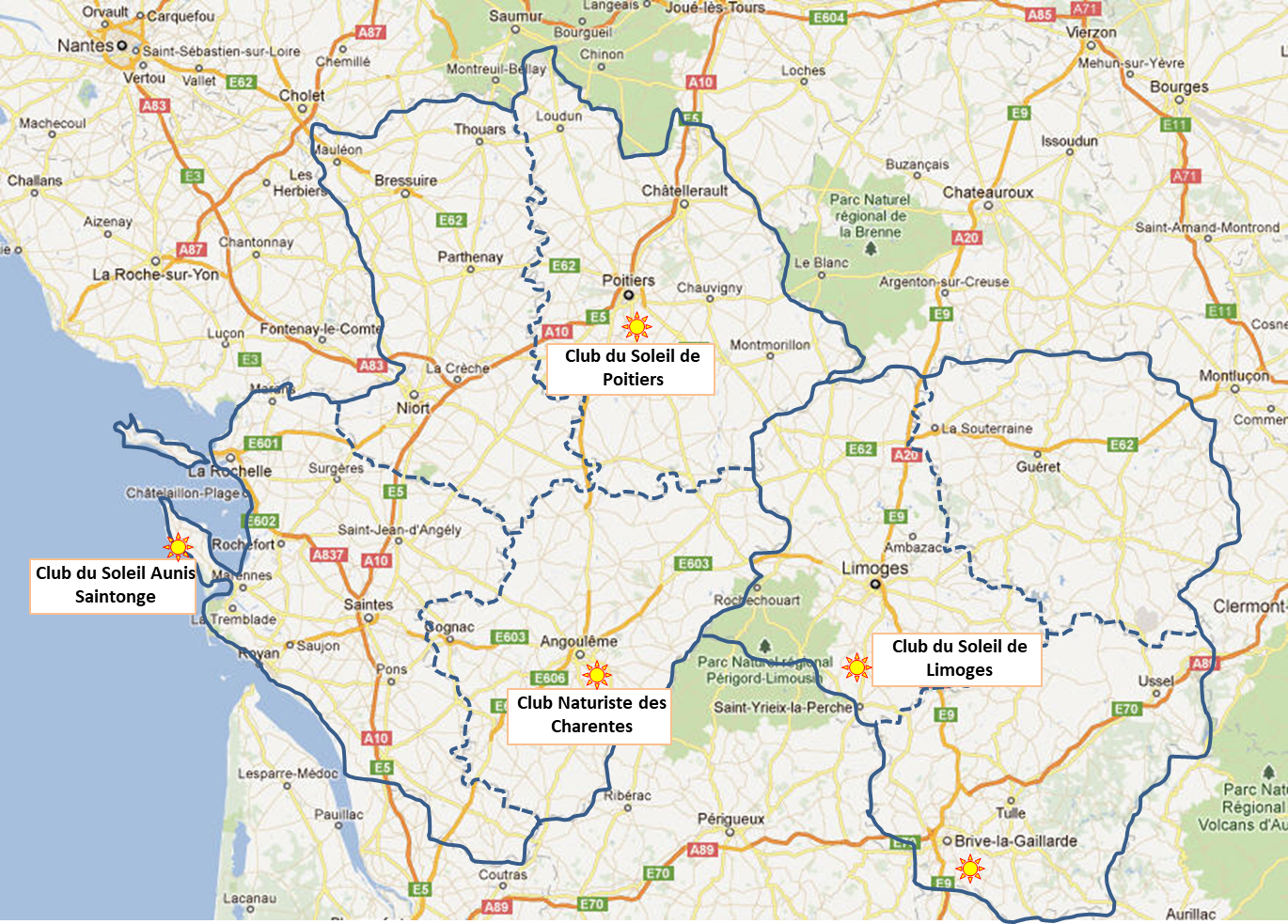 Poitou Charentes Limousin